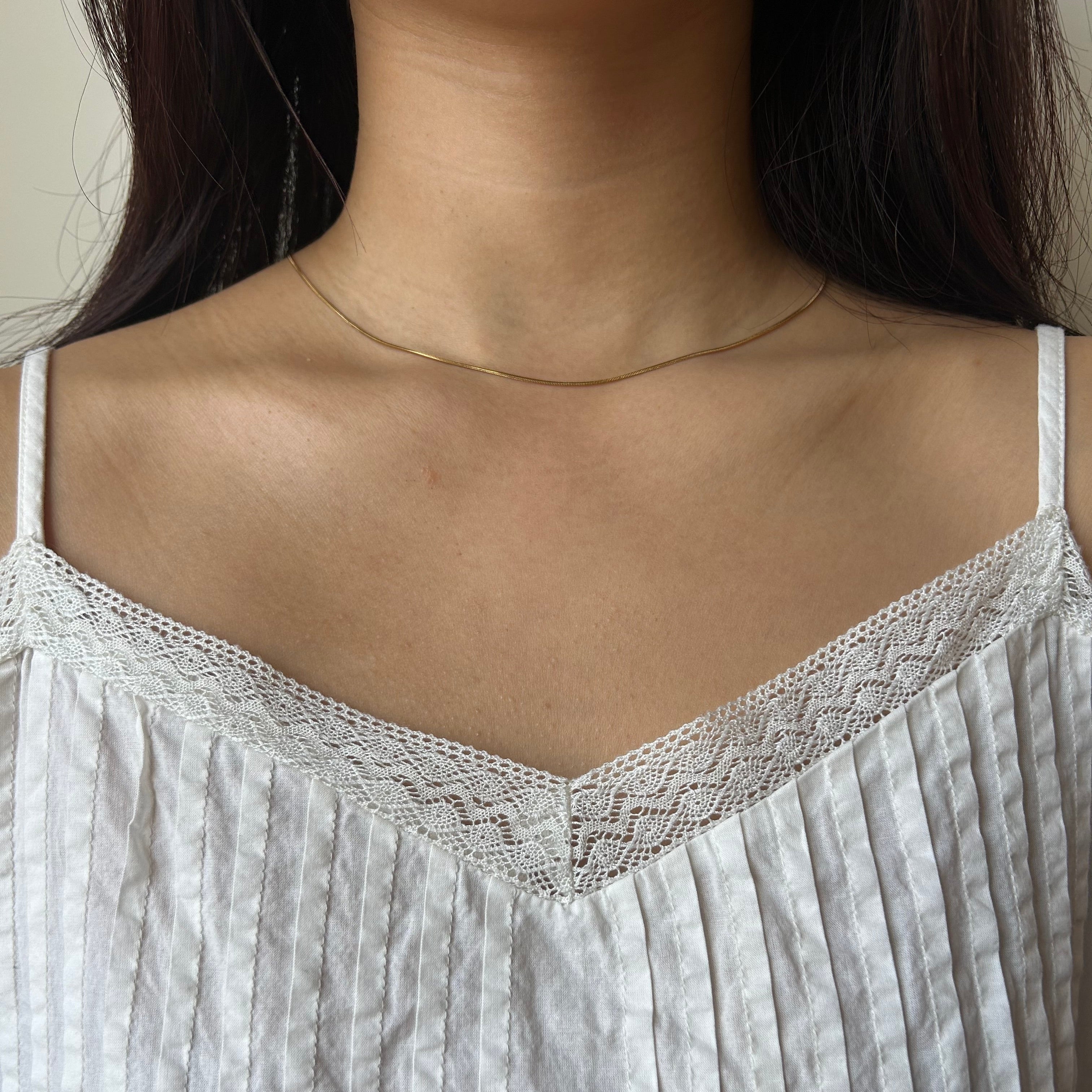 Lena Gold Necklace