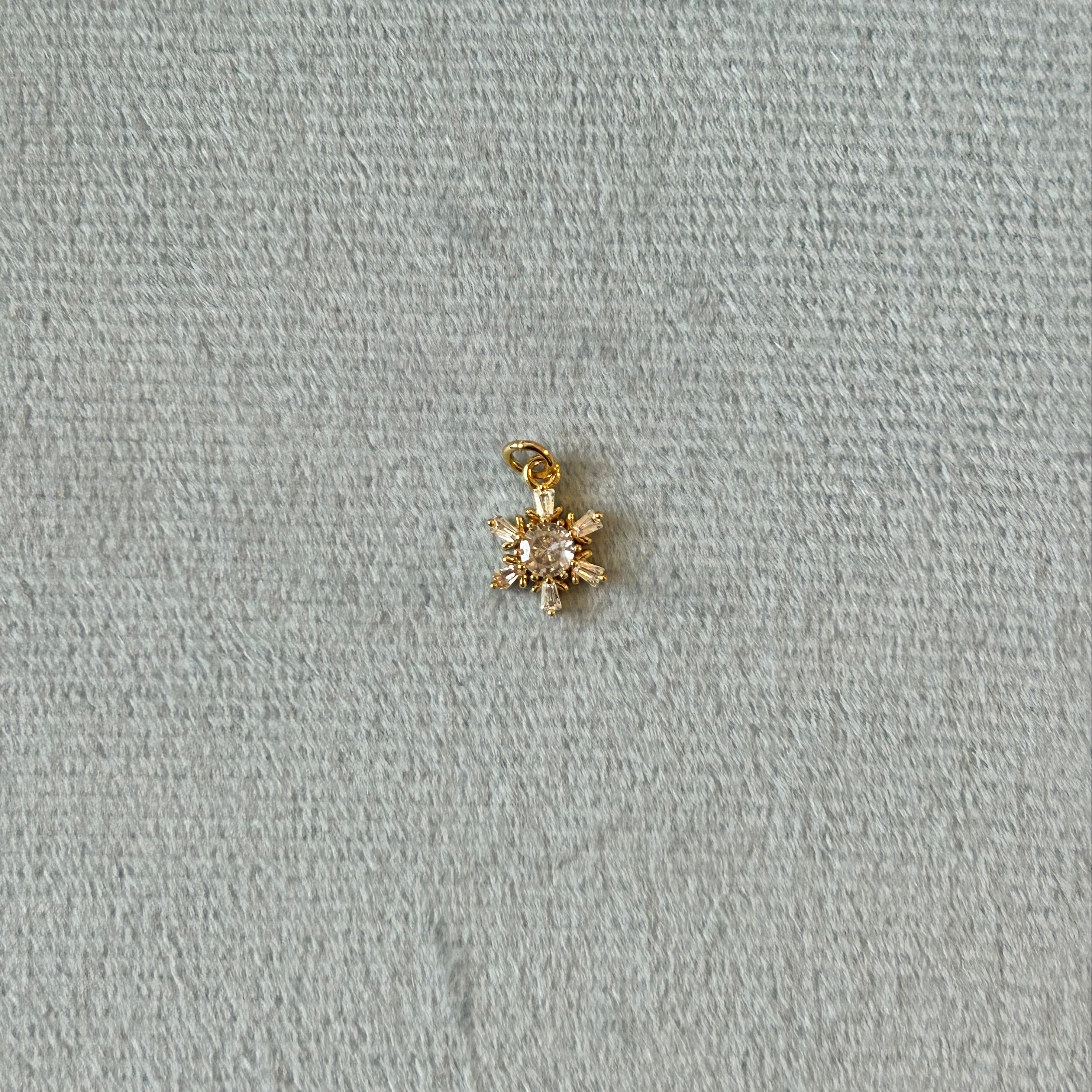 Mini Snowflake Charm
