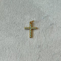 Turquoise Cross Charm