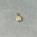 Flat Pearl Charm