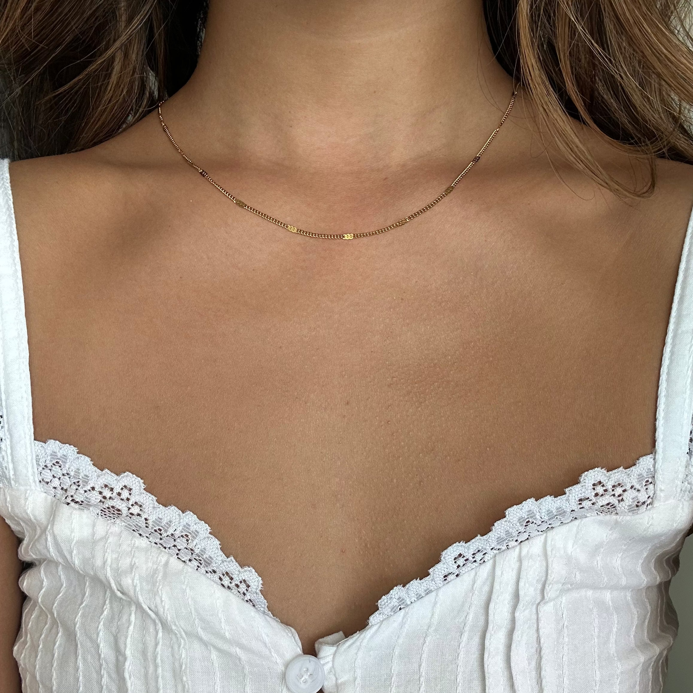 Dainty Gold Necklace