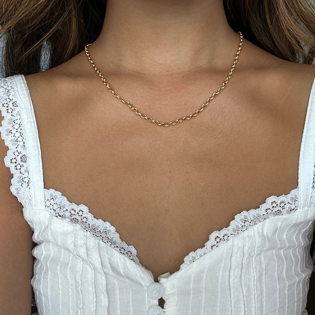 Lily Gold Necklace