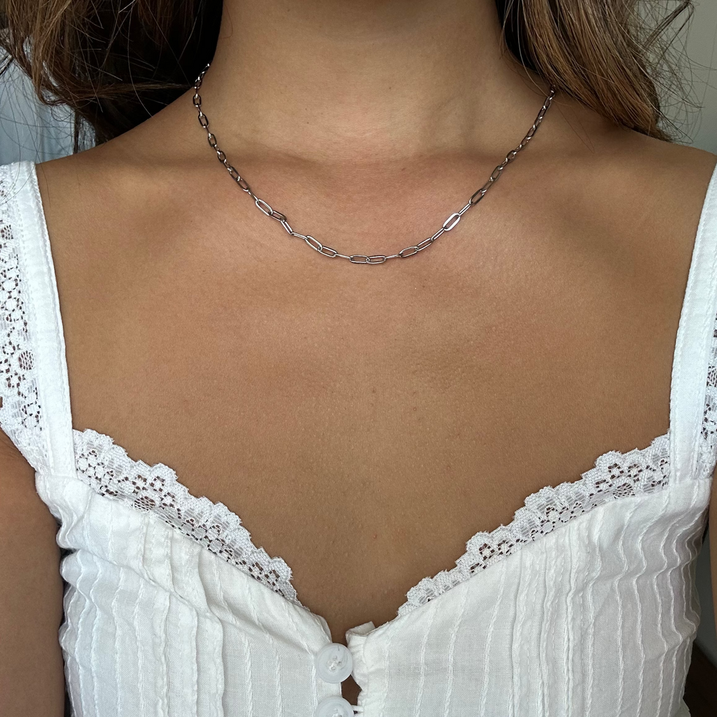 Tigris Silver Necklace