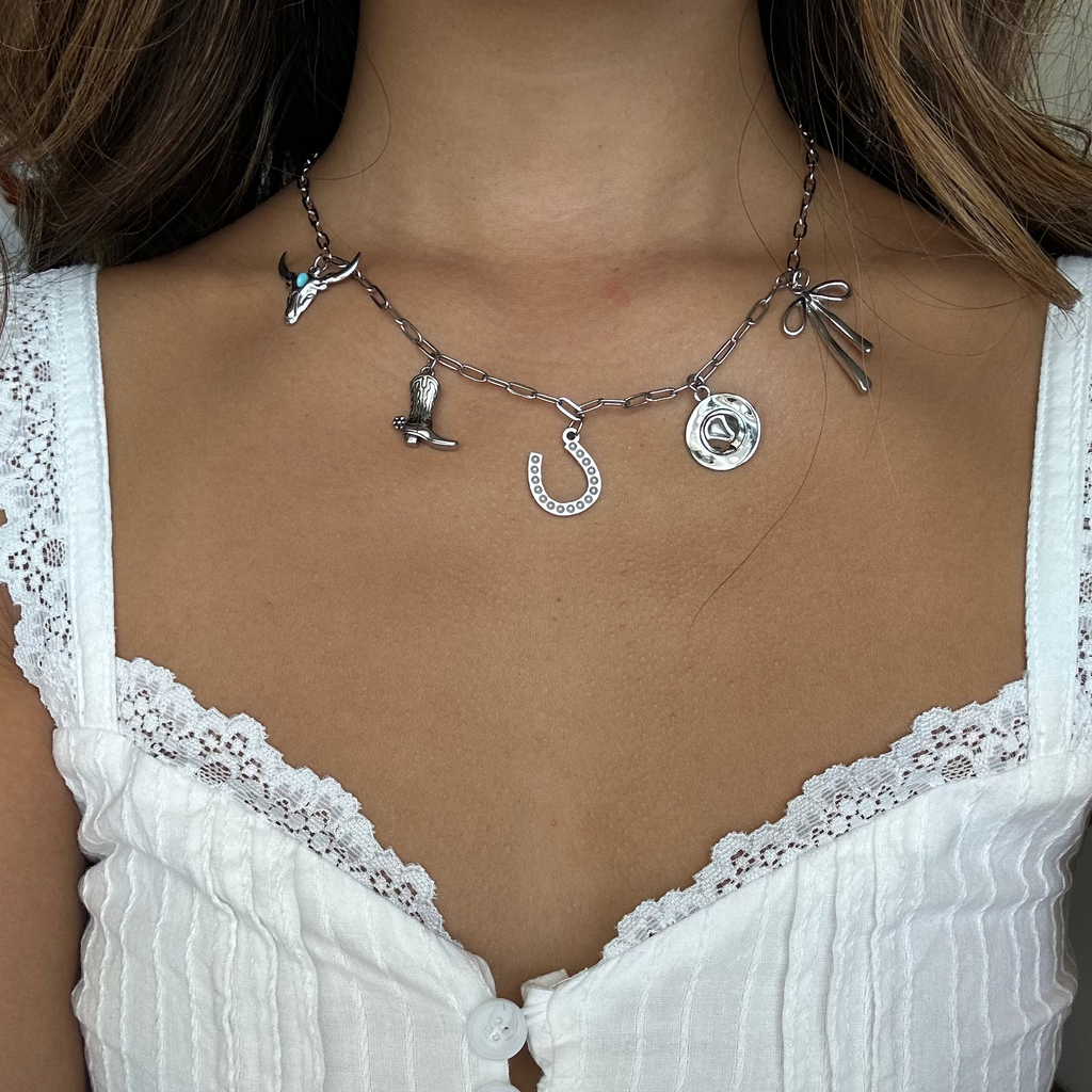 Tigris Silver Necklace